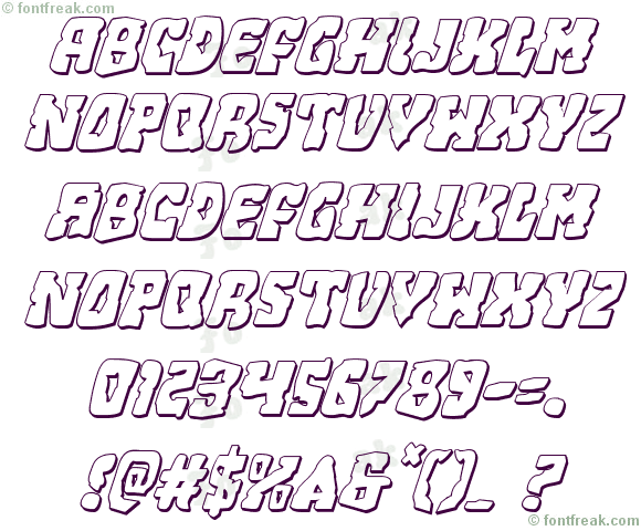 Beastian 3D Italic
