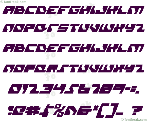 Daedalus Condensed Italic