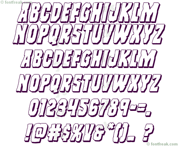 Freakfinder 3D Italic