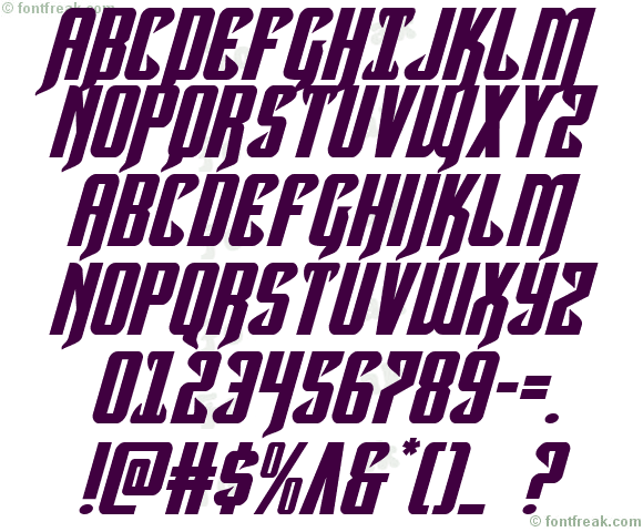 Hawkmoon Expanded Italic