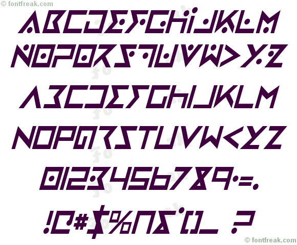 Iron Cobra Condensed Italic