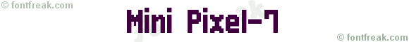 Mini Pixel-7
