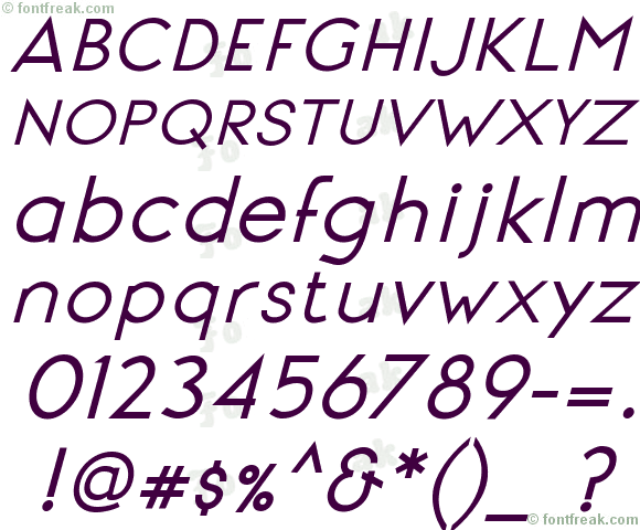 Signoria Bold Italic