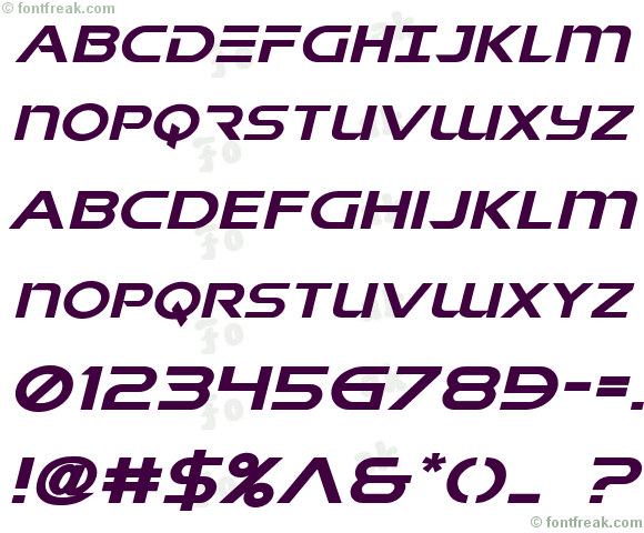 Singapore Sling Expanded Italic