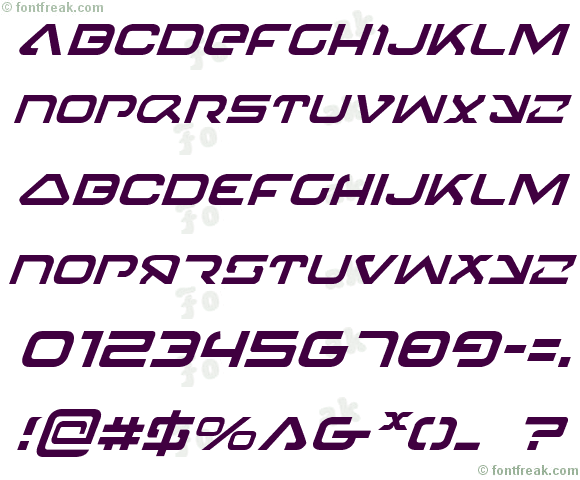 4114 Blaster Italic