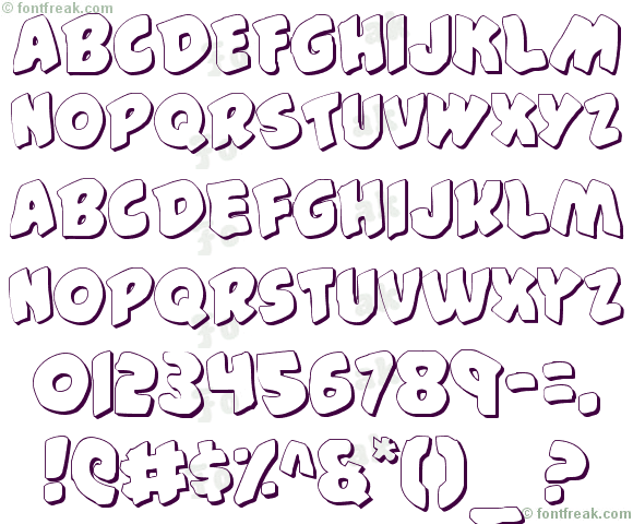 #44 Font Shadow