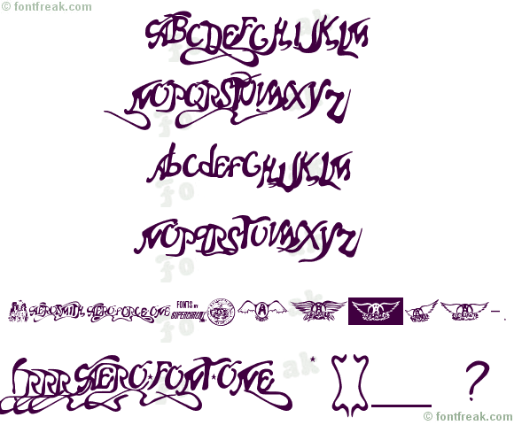 Aero Font One