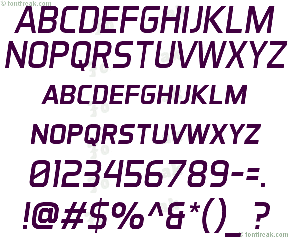 Aero Matics Display Italic