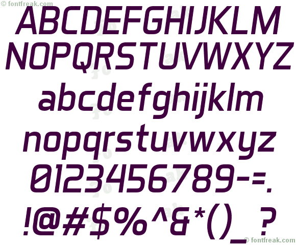 Aero Matics Italic