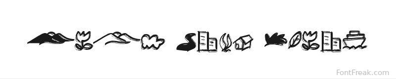 Anak Cute Bonus font preview