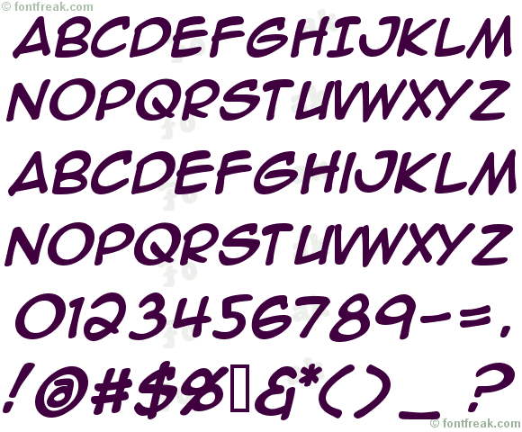 Anime Ace Font Free