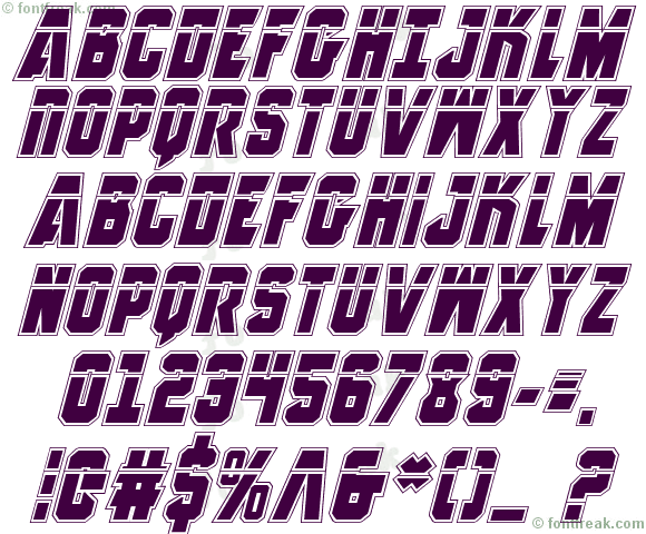 Anitlles Laser Academy Italic