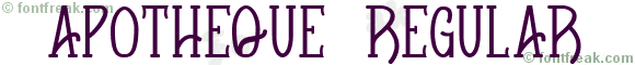 Apotheque Regular