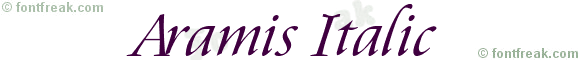 Aramis Italic