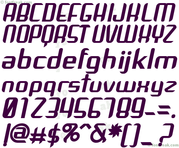 Arbeka  Bold Italic