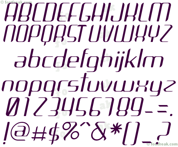 Arbeka  LightItalic