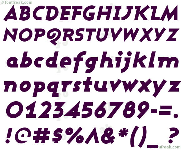 Ashby Black Italic