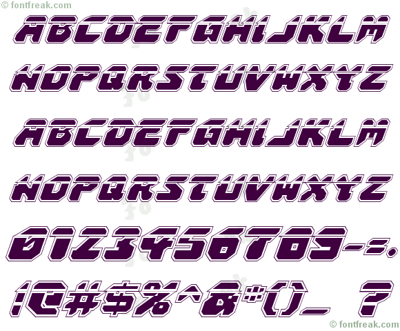 Astropolis Laser Academy Italic