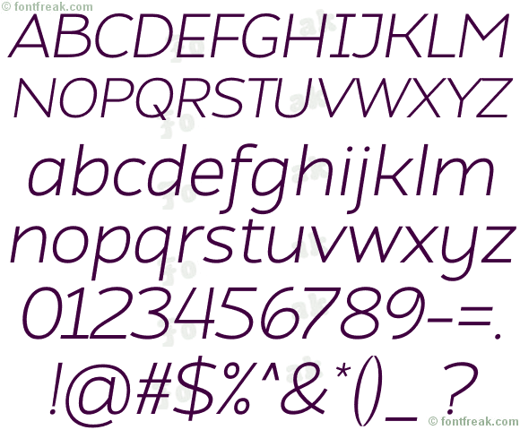 Atozimple Light Italic