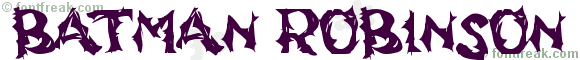 BATMAN ROBINSON
