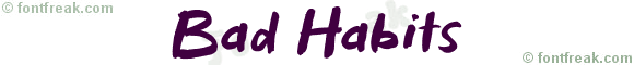Bad Habits