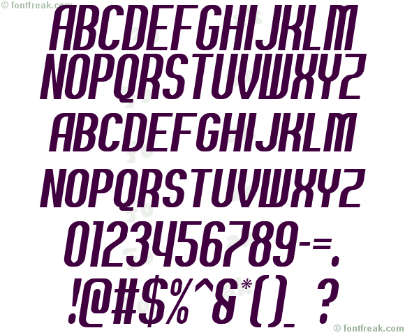 Balhattan Italic