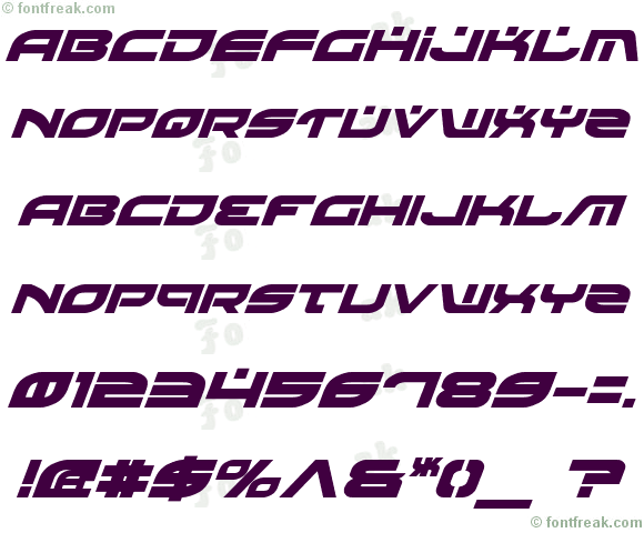 Battlefield Bold Italic