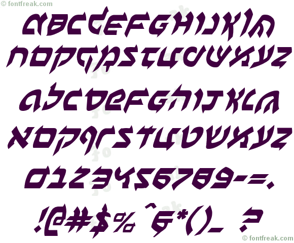Ben-Zion Italic