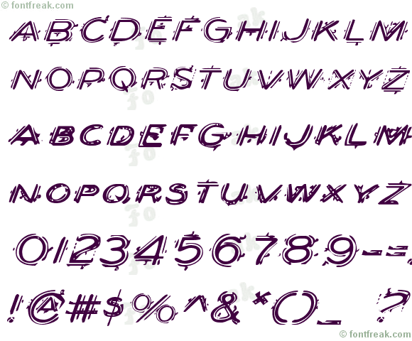 Berserker Expanded Italic