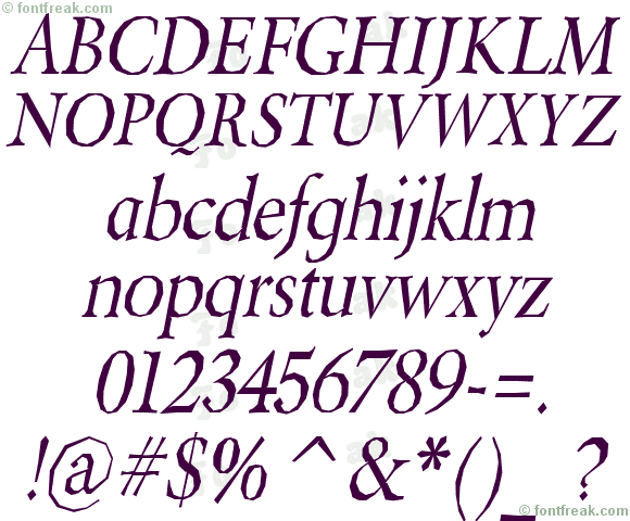 Berylium Italic