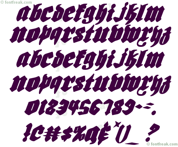 Biergrten Italic