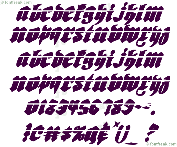 Biergrten Laser Italic