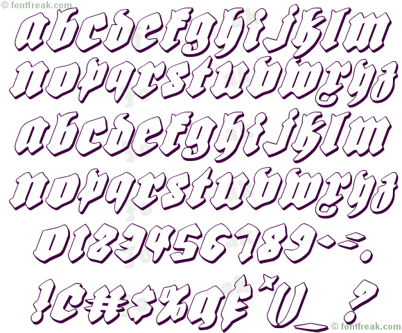 Biergrten Shadow Italic