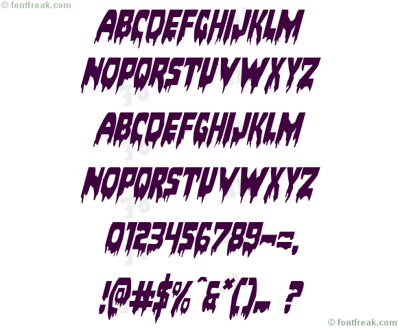 Bloodlust Italic