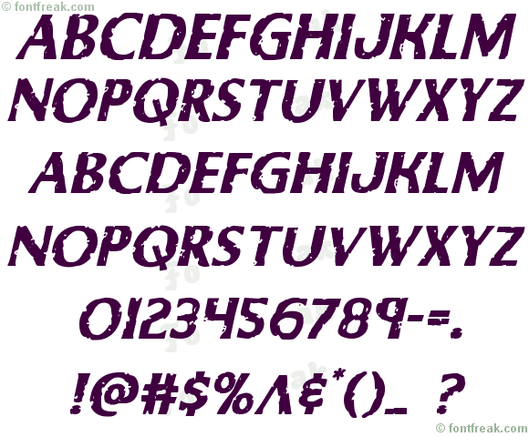 Body Swipers Italic