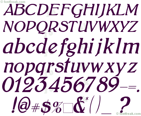 BoltonItalic