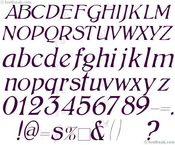 BoltonLightItalic