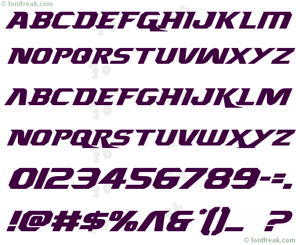 Borgsquad Expanded Italic