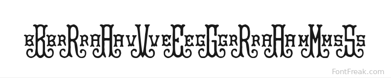 BraveGrams font preview
