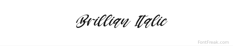 Brillian Italic