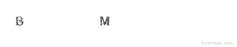 British Museum 1490 font preview