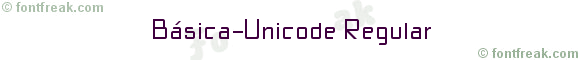 B�sica-Unicode Regular
