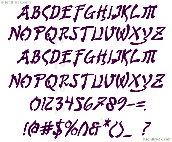 Bushido Bold Italic