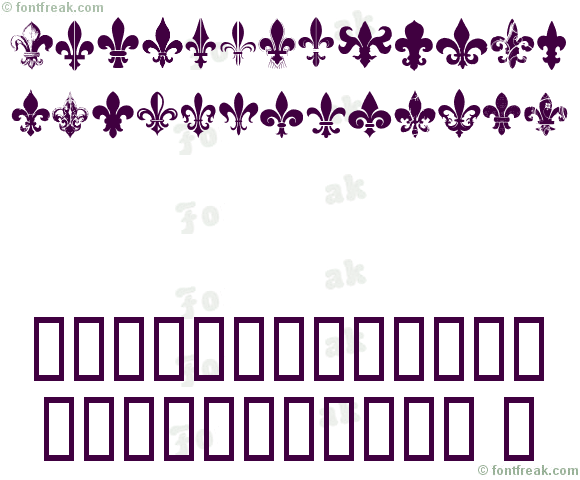 CF Fleurs de Lys Regular