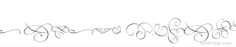 Caravela Swash PERSONAL USE  font preview