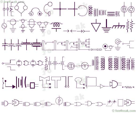 Carr Electronic Dingbats