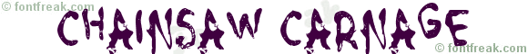 Chainsaw Carnage