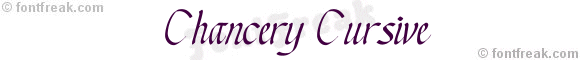 Chancery Cursive