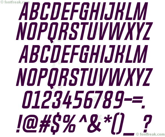 Chosence Bold Italic