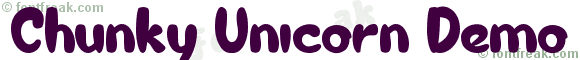 Chunky Unicorn Demo